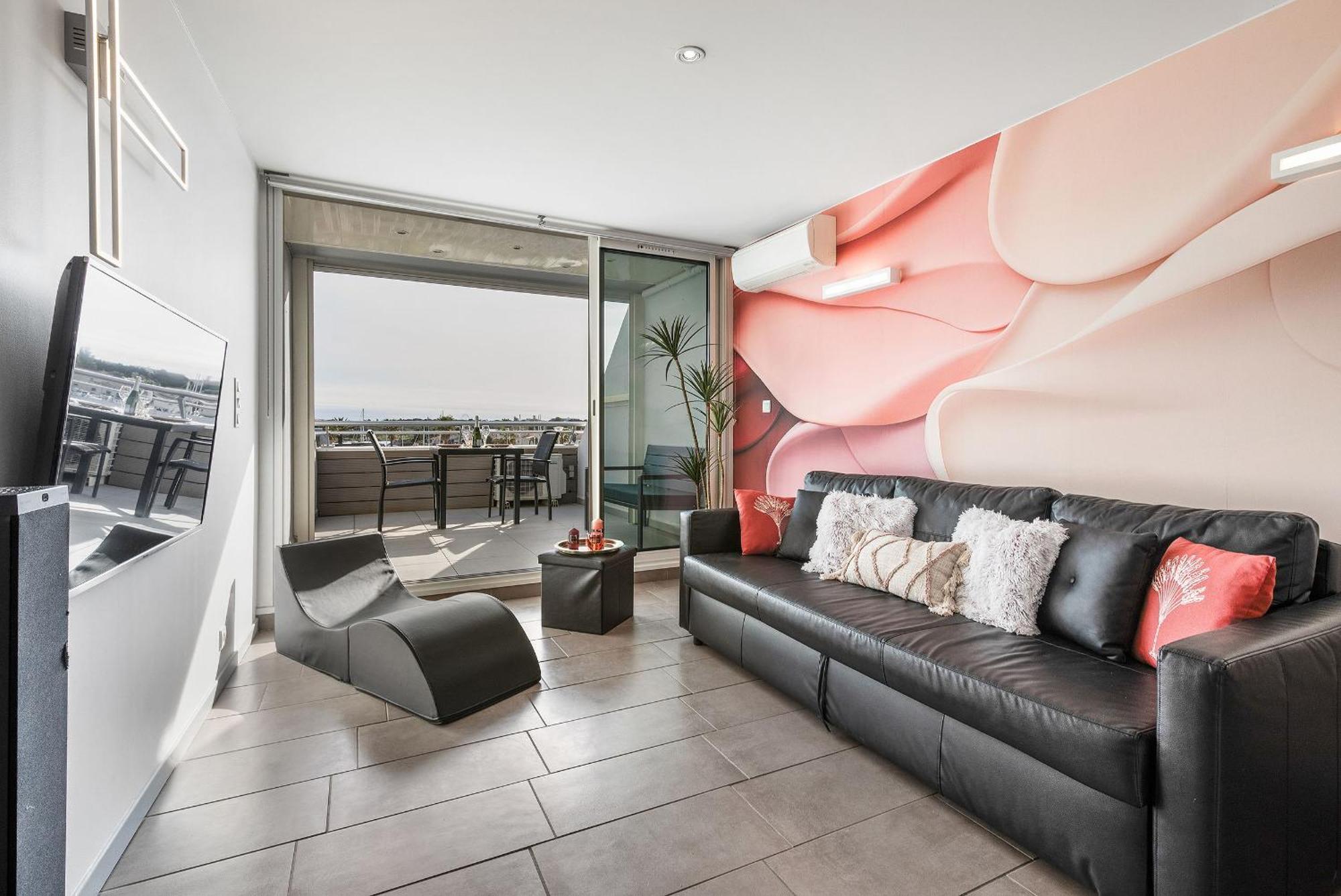 Grand Appartement 40 M2 Climatisé au village naturiste Agde Exterior foto
